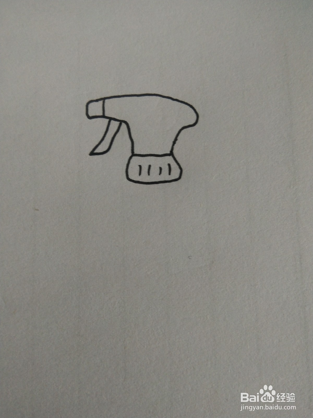 喷壶怎么画简笔画