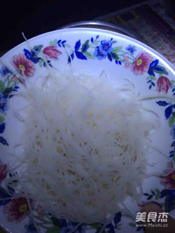 凉拌三丝的做法