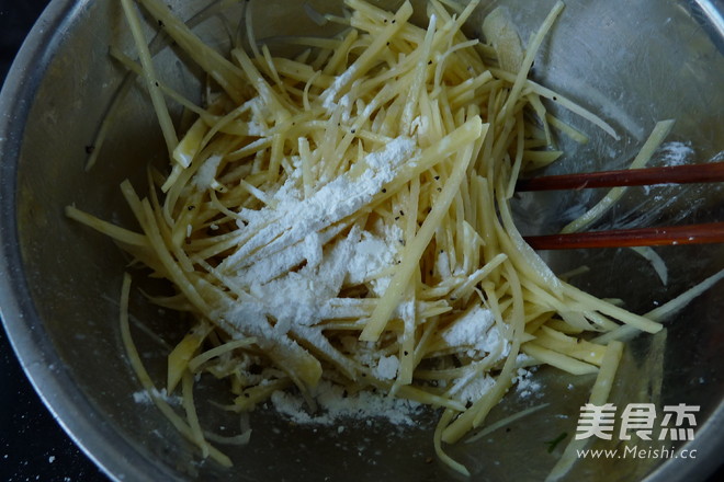 香葱土豆丝的做法