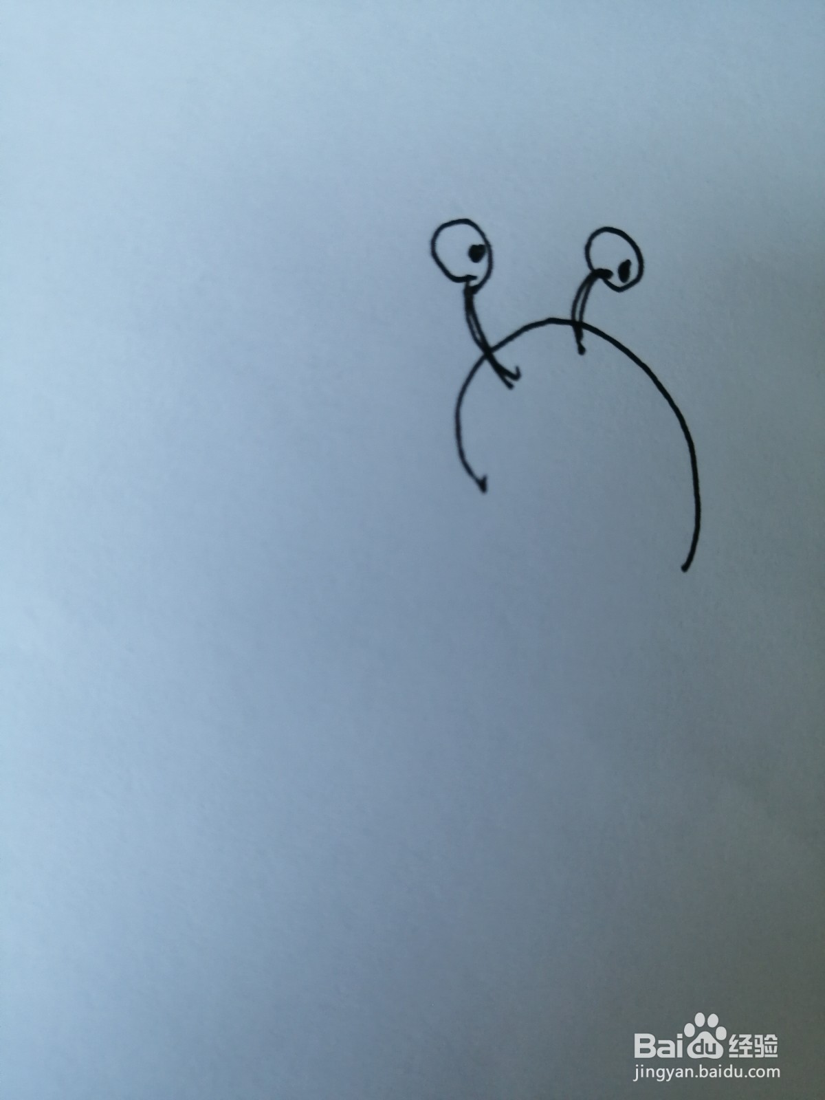 简笔画小蜗牛怎么画