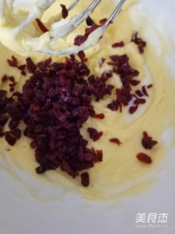 蔓越莓饼干的做法