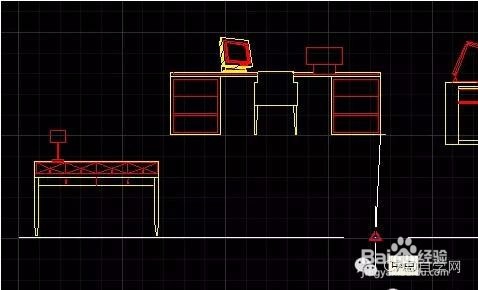 如何使用cad对齐命令对齐图块