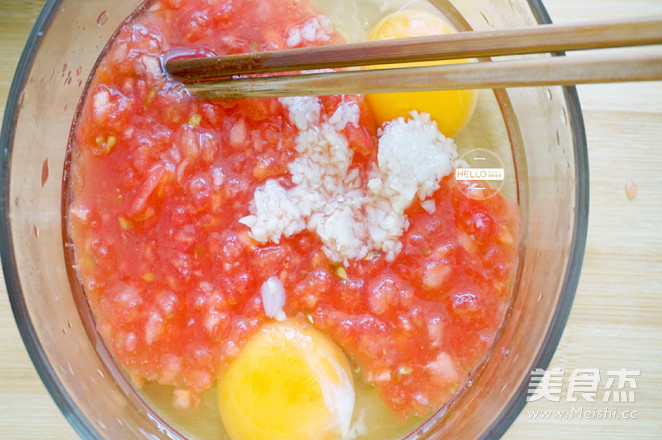 西红柿鸡蛋薄饼