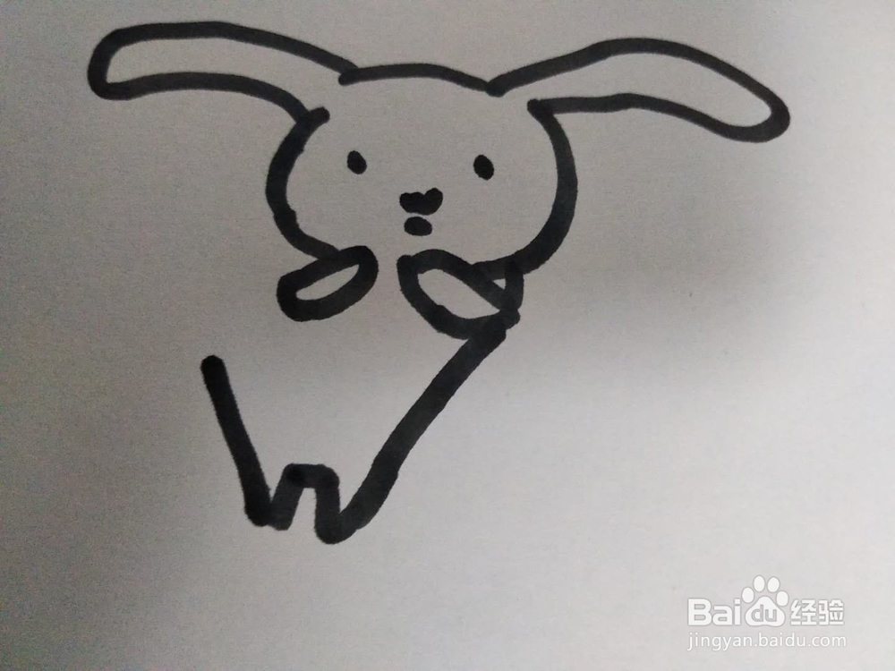 兔子的简笔画怎么画?怎么画小兔子?
