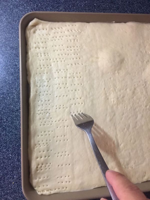 火腿鸡丁时蔬披萨
