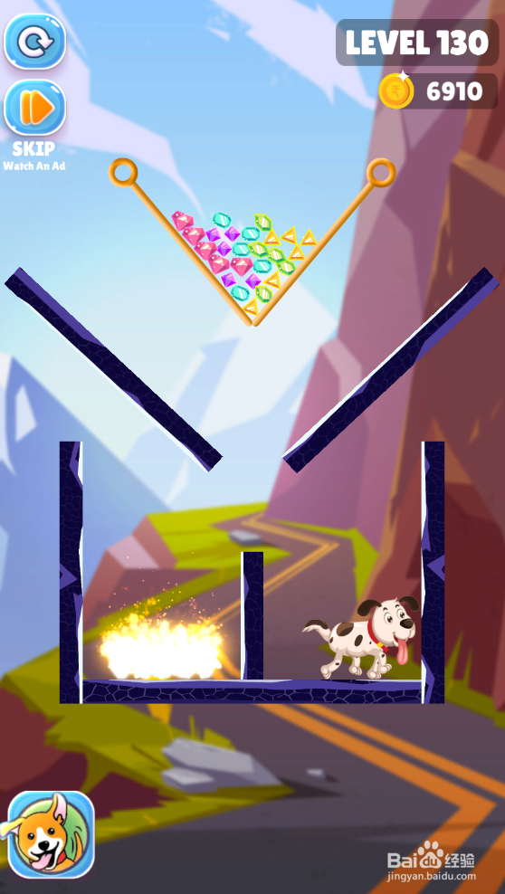 Save The Puppy的LEVEL 130怎样通关？