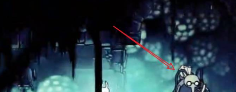 空洞骑士下水道地图商人在哪？