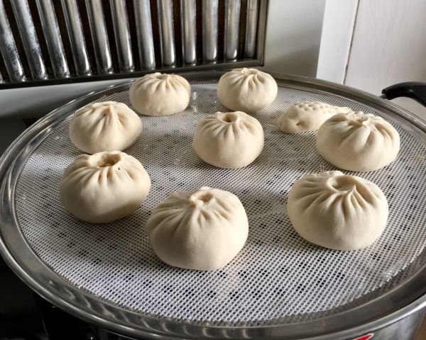 萝卜丝素馅包子