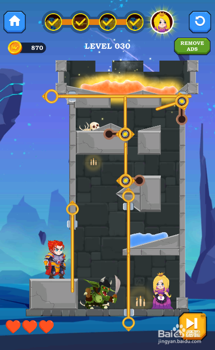 Castle Hunter的LEVEL 030如何通关