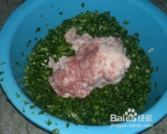 猪肉韭菜水饺制作全记录