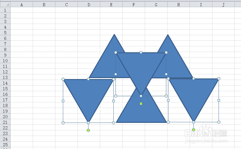 EXCEL制作六宫格图片