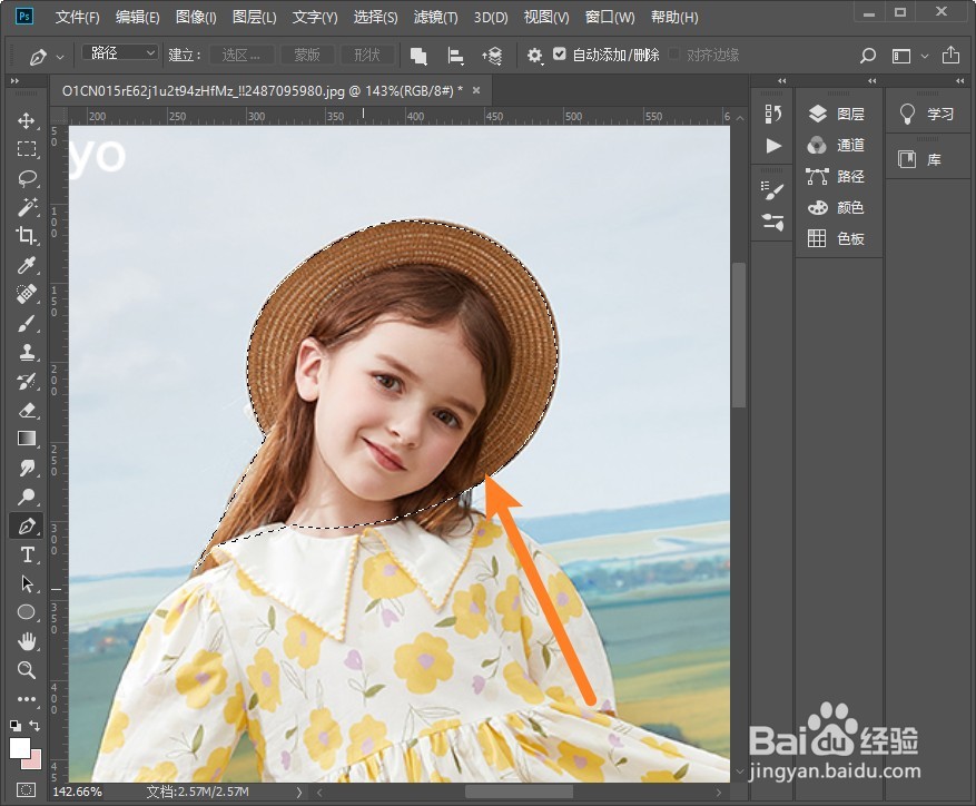 ps怎么选择自己想要的区域