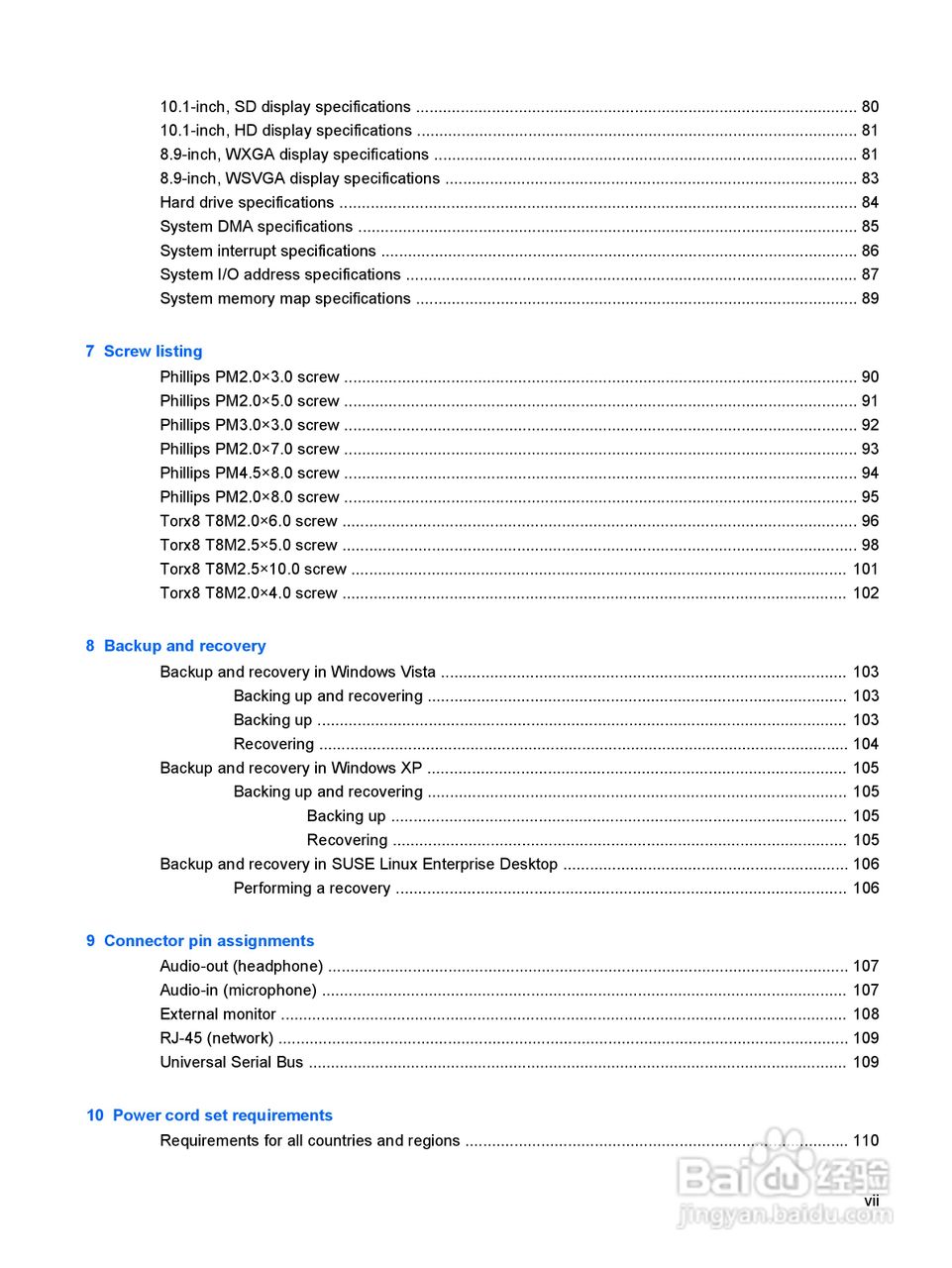 惠普(康柏) HP Mini 2140 Notebook PC笔记本电脑说明:[1]