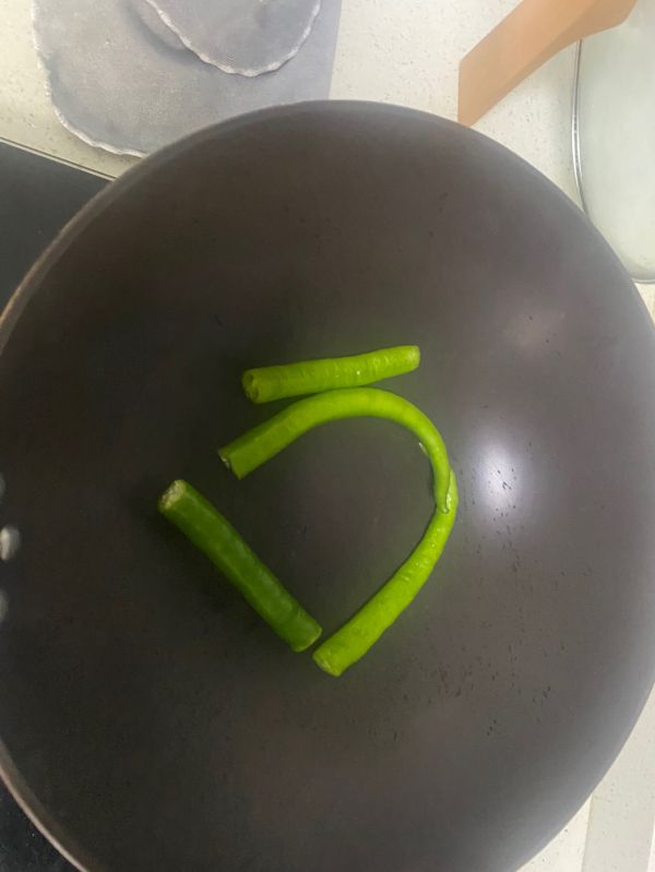 青椒茄子凉拌菜