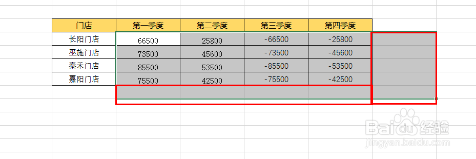 Excel2016中如何快速实现数据横竖一键求和?