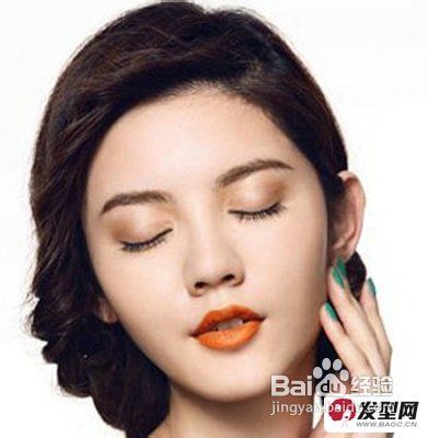 图解2款简单编发发型教程