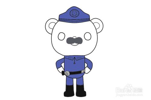 海底小纵队人物的画法