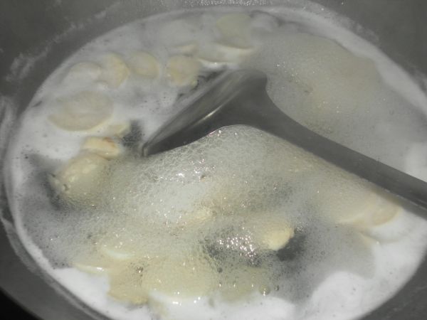 杏鲍菇炒小白菜