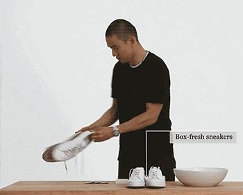 白运动鞋发黄怎么洗