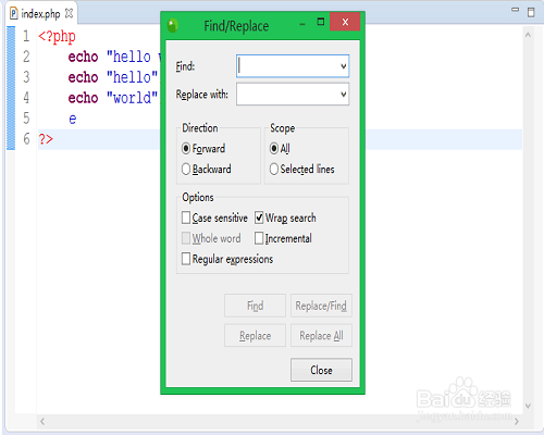 PHP:入门——Zend Studio热门快捷键(二)