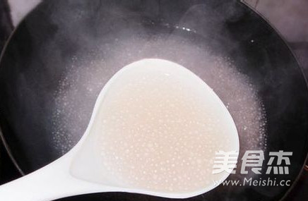 芒果西米露的做法