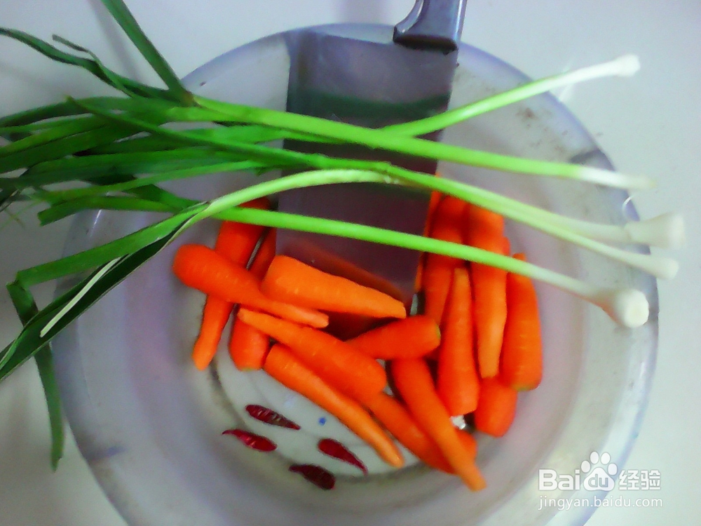 直炒蒜香胡萝卜