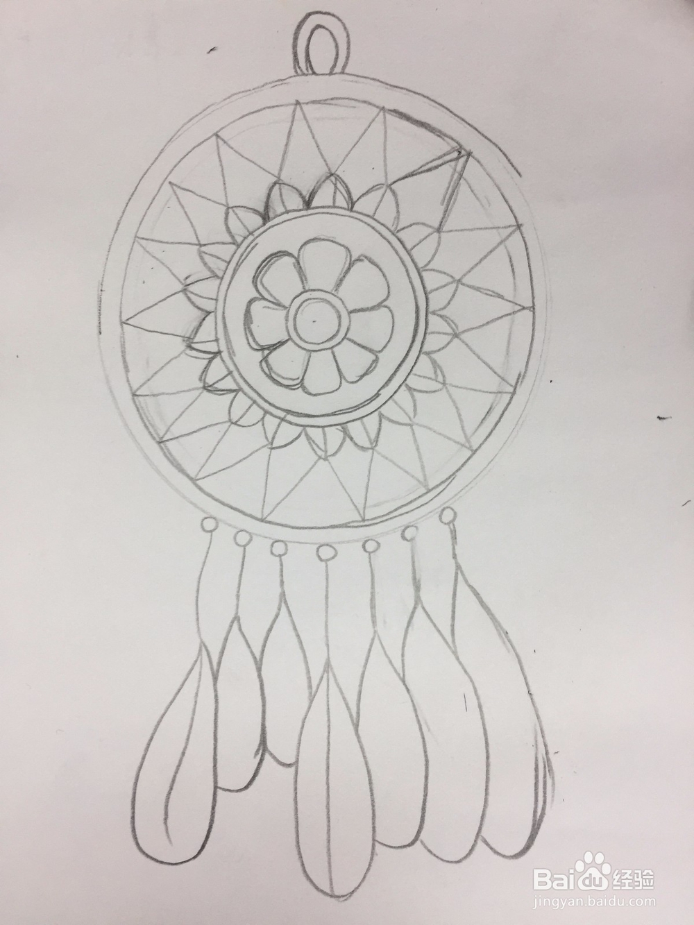 超级简单的手绘捕梦网的详细教程