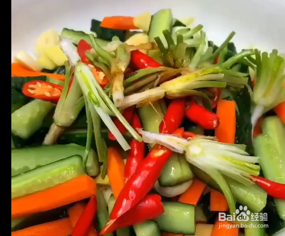 好吃又入味的爽口小黄瓜做法
