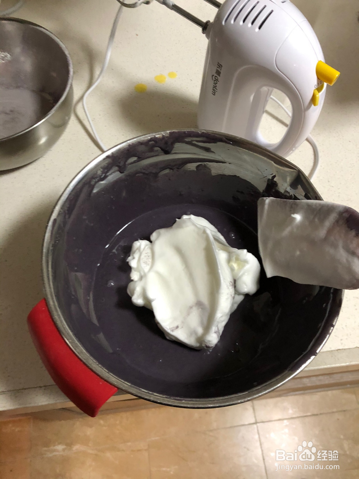 桂花黑米糕的做法