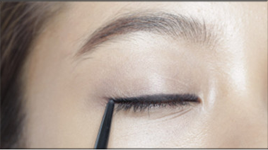 清透桃花妆教程