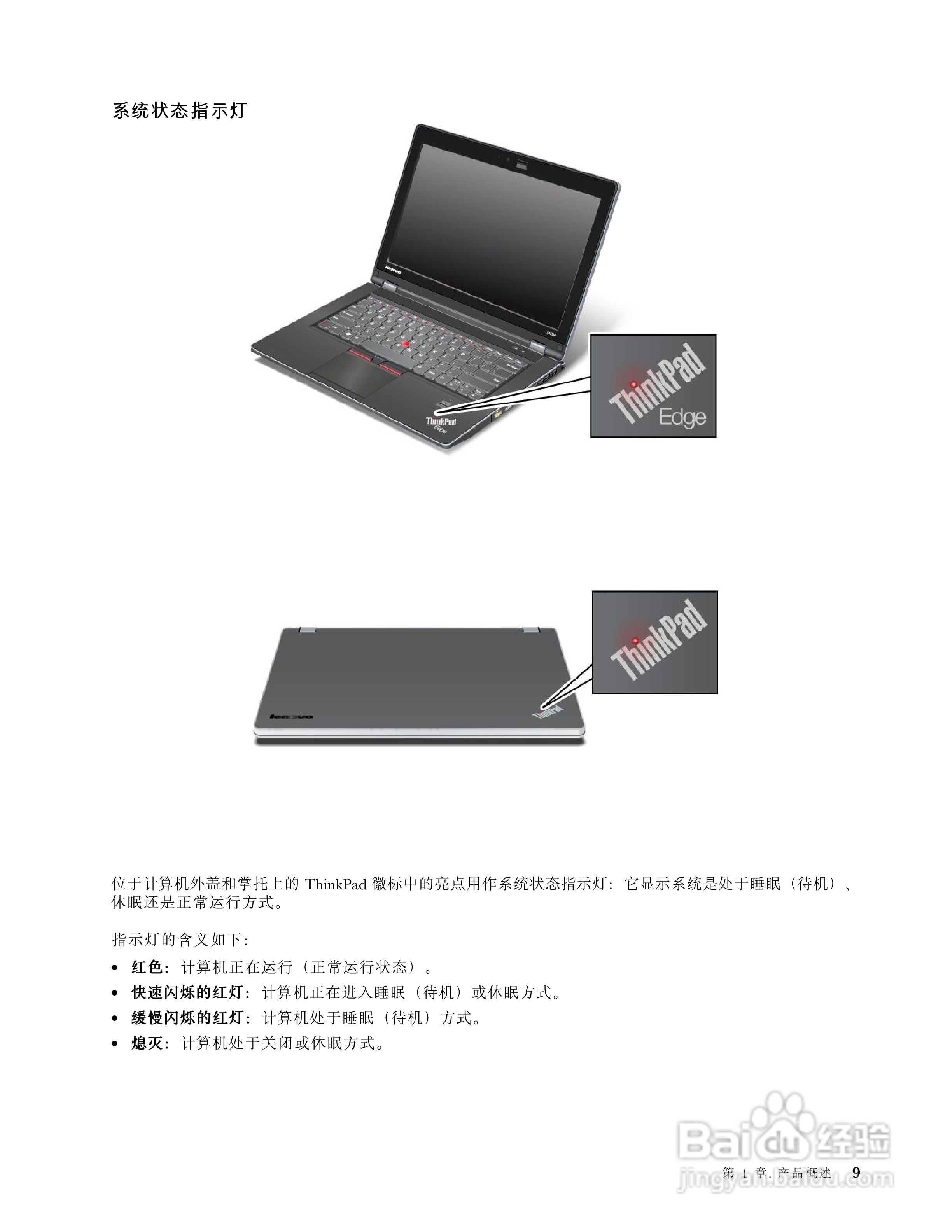 IBM(ThinkPad)E220s笔记本电脑使用说明书:[3]