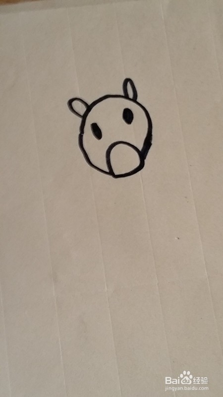 简笔画------松鼠的简单画法