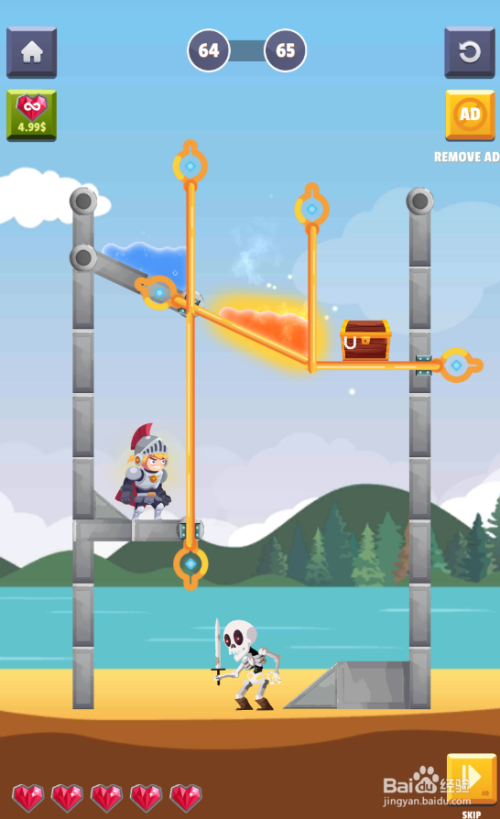 Hero Puzzle Pin的Level 64怎样通关