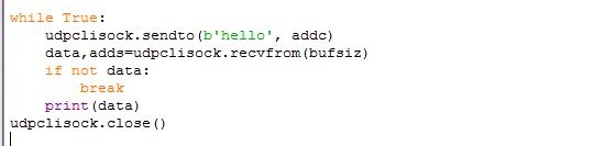 Python教程：[17]UDP客户端程序