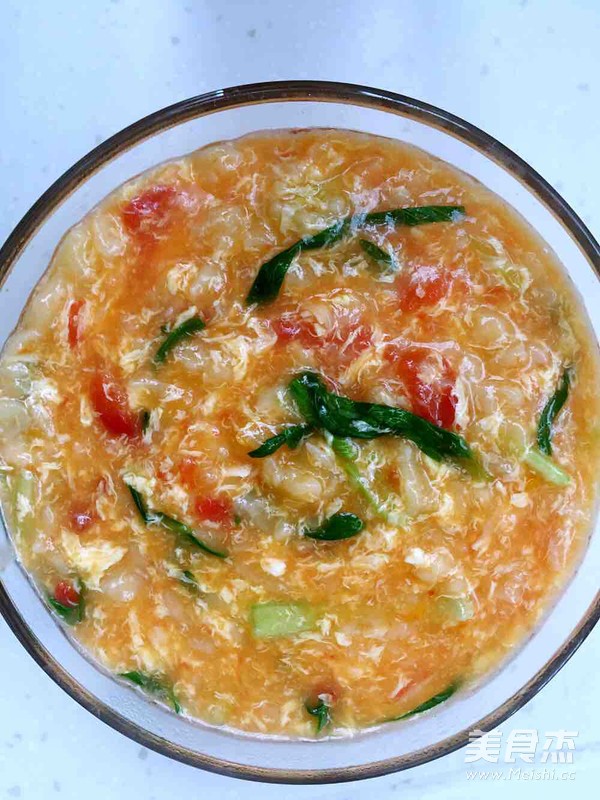 番茄疙瘩汤的做法