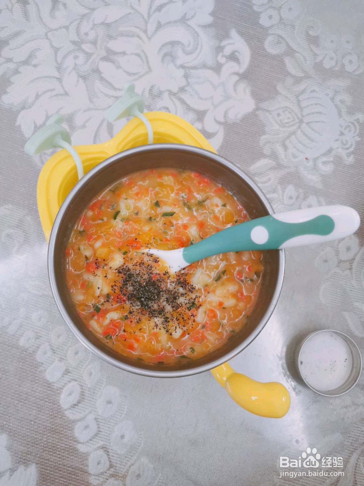 时蔬面疙瘩汤的做法