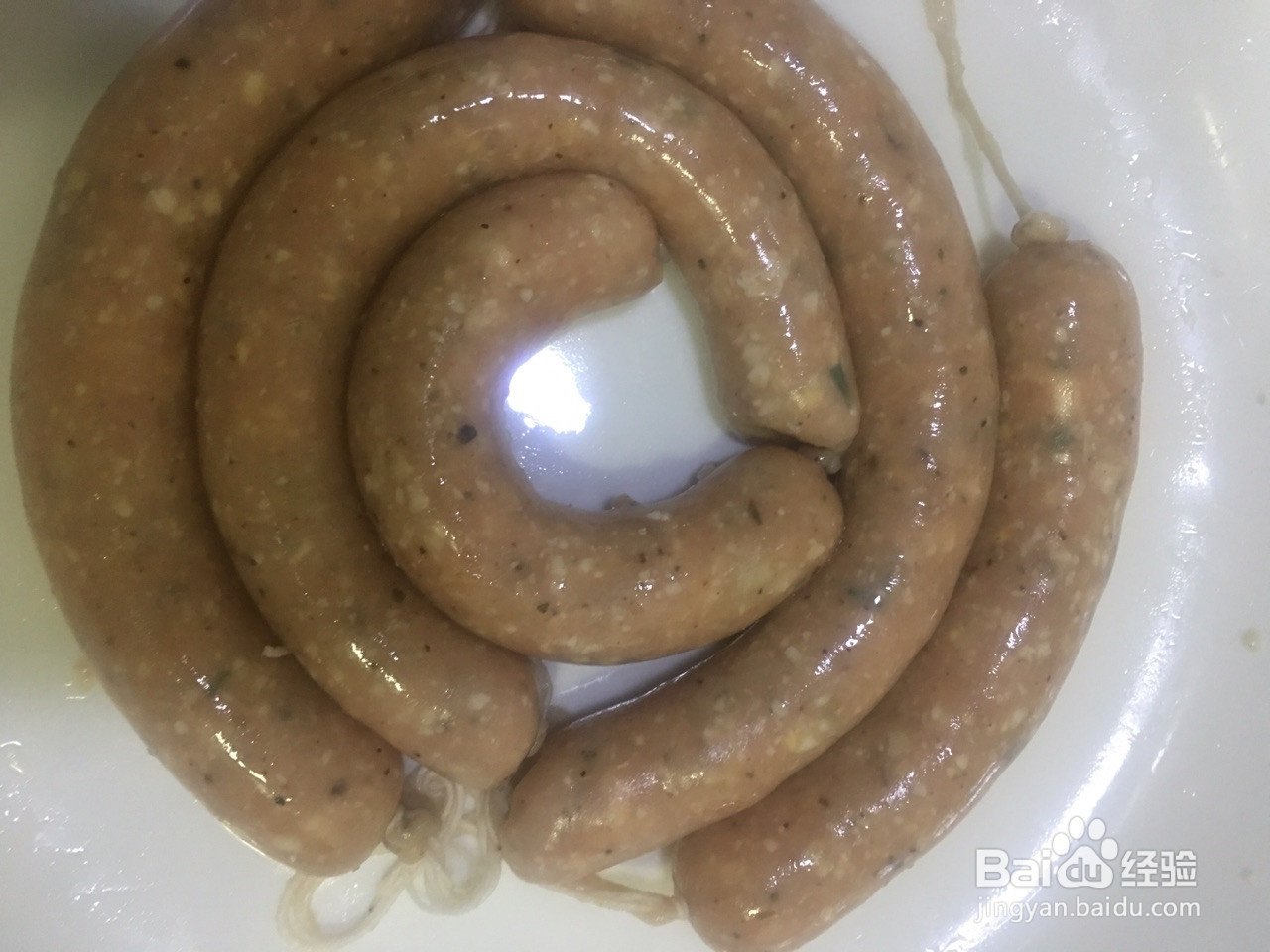 鸡肉肠健身版的做法