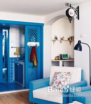 60平房子装修打造地中海美家