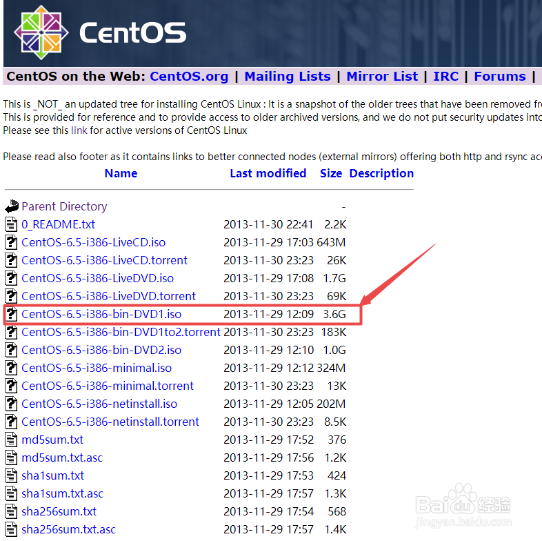 Linux镜像centos下载