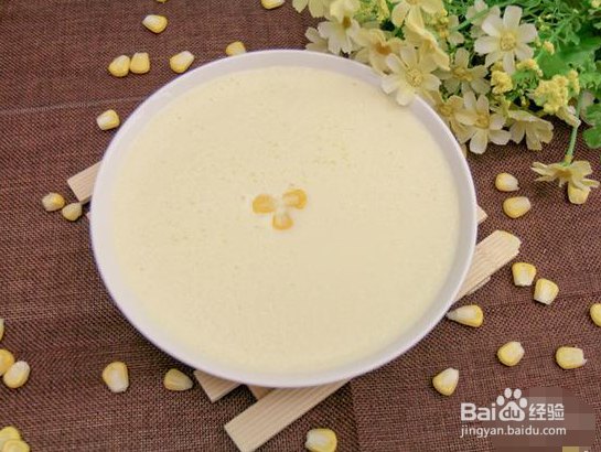 怎么用S30制作玉米浓汤