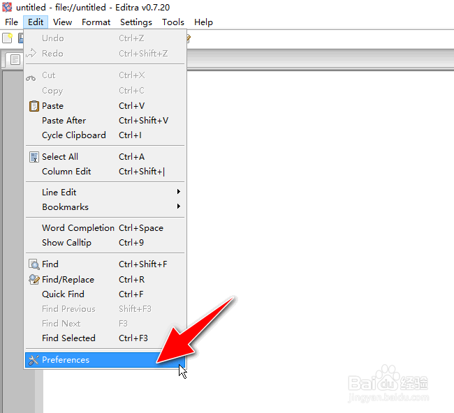 怎么将Editra文本工具的界面语言更改成繁体中文