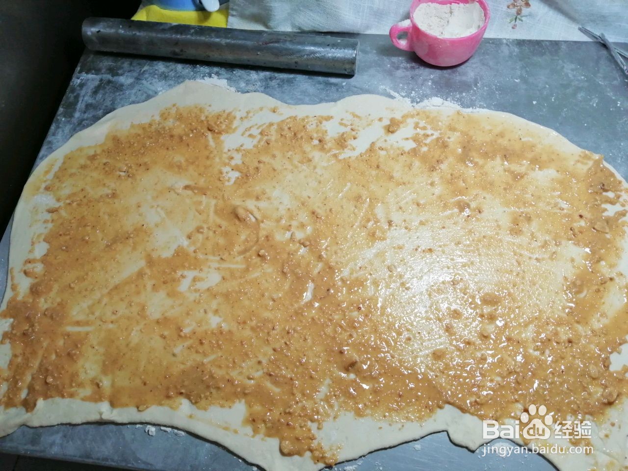 花生酱油酥火烧