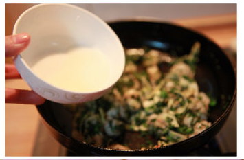 春笋荠菜炒虾仁