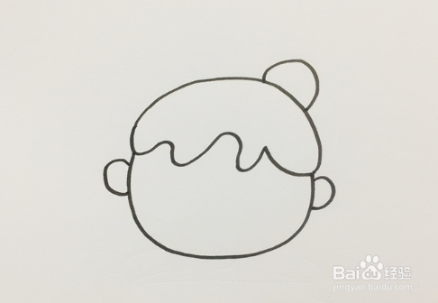 小孩游泳怎么画