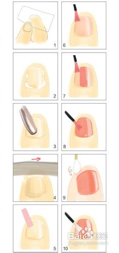 美甲居家DIY教大家如何在家里自己DIY美甲