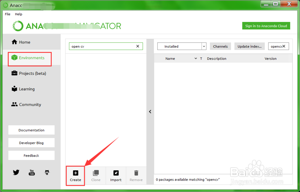 Anaconda如何安装OpenCV