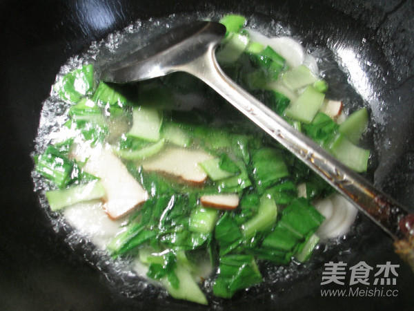 香干青菜年糕汤