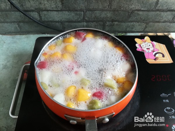 牛奶红豆芋圆的做法