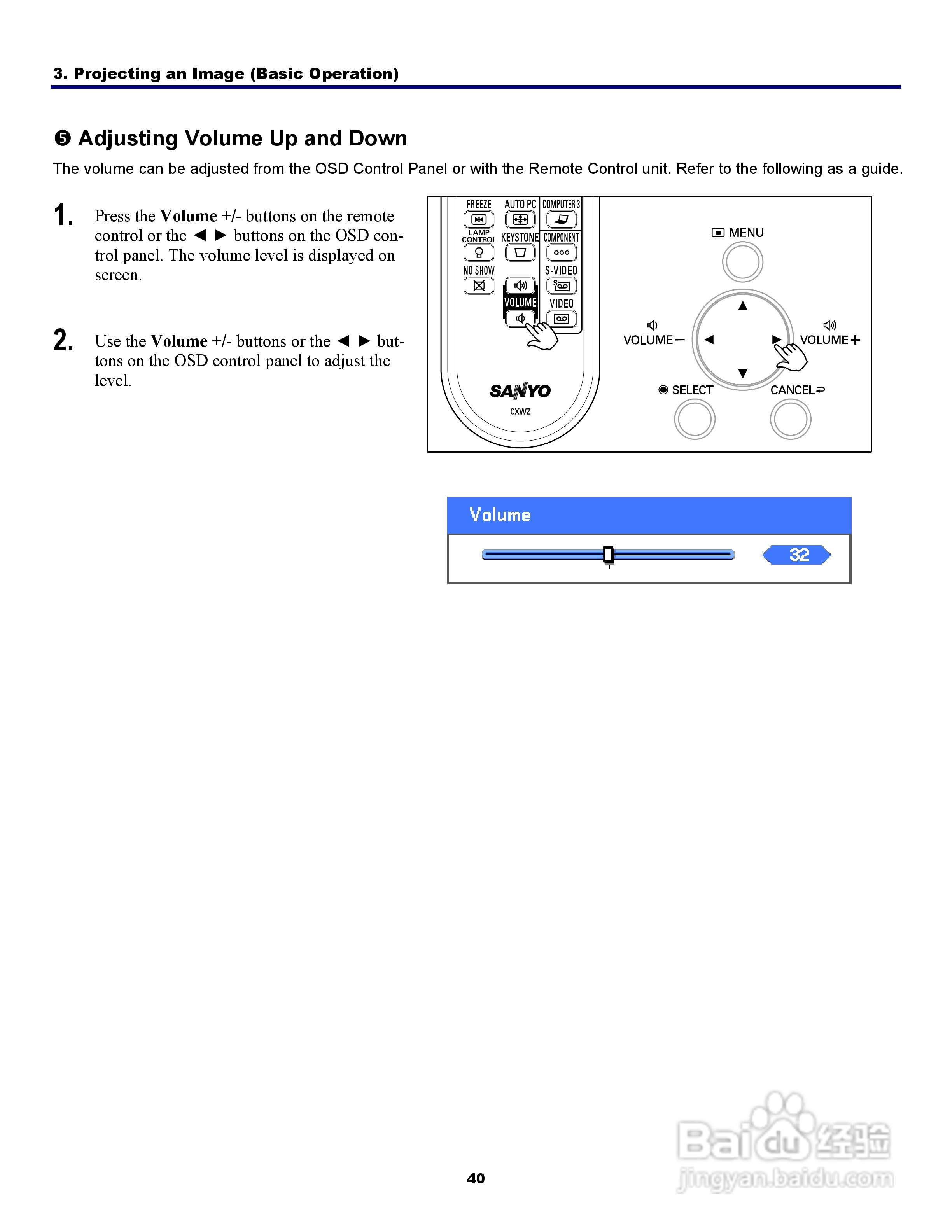 三洋 PDG-DXT10L投影机说明书:[5]