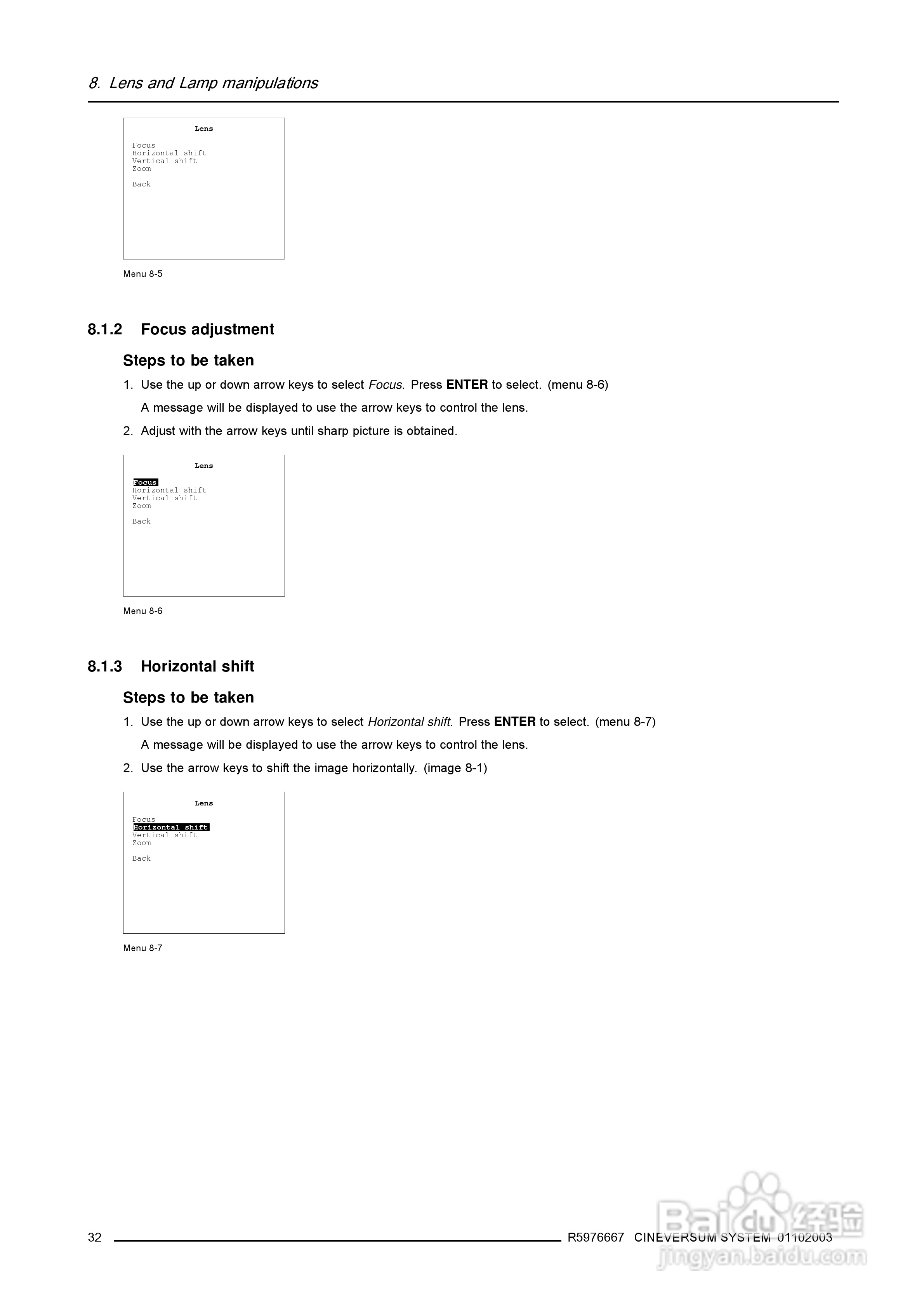 Barco巴可 Cine VERSUM 120投影机说明书:[4]